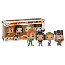 Pack 4 FUNKO POP Android 16, Android 17, Android 18 y Dr. Gero - Dragon Ball Z Edicion Especial - 889698611206