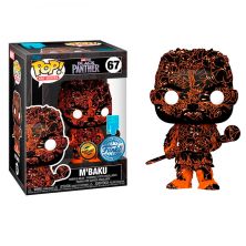 FUNKO POP M Baku 67 - Pantera Negra Art Series Edición Especial - 889698648912