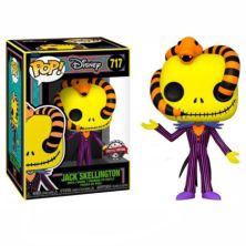 FUNKO POP Jack Skellington 717 - Disney Black Light Edición Especial - 889698649643