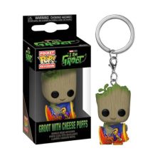 Llavero POCKET POP Groot con Bolas de Queso Marvel - 889698706483