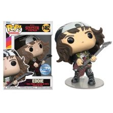 FUNKO POP Eddie con Guitarra 1462 - Stranger Things Edición Especial - 889698761017