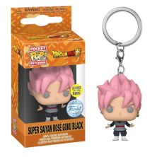 Llavero POCKET POP Super Siyan Rosé Goku Negro Dragon Ball Z Edición Especial Brillante en la Oscuridad - 889698770064