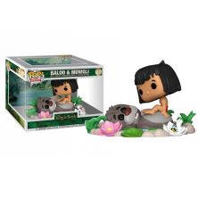 FUNKO POP Baloo y Mowgli 1490 - El Libro de la Selva - 889698807890