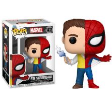 FUNKO POP Peter Parker y SpiderMan 1432 - Marvel - 889698808927