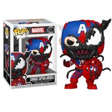 FUNKO POP Capitán América Masacrado 1436 - Marvel - 889698826440