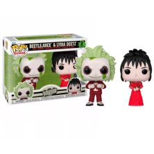 Pack 2 FUNKO POP Beetlejuice & Lydia Deetz - Beetlejuice - 889698830874