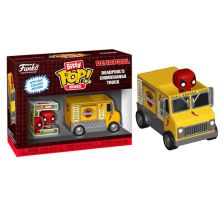 BITTY POP Deadpool en Camion Chimichanga Marvel - 889698836258