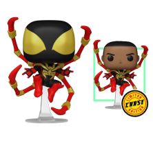 FUNKO POP Miles Morales Iron Spider 1448 - Marvel Opción Chase Aleatoria - 889698837538