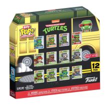 BITTY POP Las Tortugas Ninja Adolescentes Mutantes - 12 Figuras - 889698859233