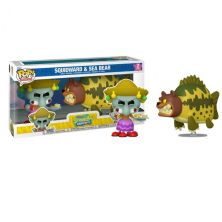 Pack 2 FUNKO POP Calamardo y el Oso Marino - Bob Esponja - 889698903653