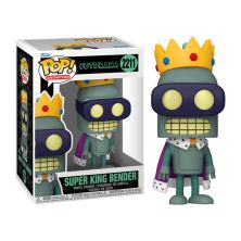 FUNKO POP Bender el Super Rey 2211 - Futurama - 889698904308