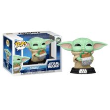 FUNKO POP Grogu Comiendo 841 - Star Wars - 889698908214