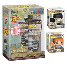 Pack 2 BITTY POP Display Going Merry - One Piece - 889698929646