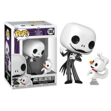 FUNKO POP Jack Skellington con Zero 1808 - Pesadilla Antes de Navidad - 889698932400