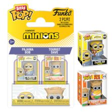 Pack 2 BITTY POP Pijama Bob y Dave Turista - Minions - 889698942232