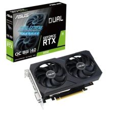 Tarjeta Gráfica ASUS Dual Geforce GTX 3050 OC 8GB GDDR6 - 90YV0GH6-M0NA00