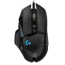 Ratón Gaming con Cable LOGITECH G502 Hero - USB · 25600DPI · Negro