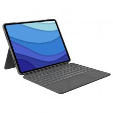 Funda con Teclado para Tablet LOGITECH Combo Touch 920-010211 - 12.9" · iPad Pro · Gris