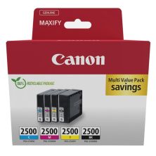 Pack 4 Cartuchos Originales CANON PGI2500 BK+C+M+Y - 9290B006