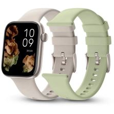 Smartwatch SPC Smartee Duo 2 9650B - 1.78" · 5ATM · BT. 5.0 · Bat. 250mAh · GPS · Beige/Verde