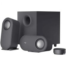 Altavoces Inalámbricos LOGITECH Speaker System Z407 - 2.1 · Jack 3.5mm · 80W · PC/MacOs · Subwoofer· Negro