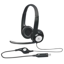 Auriculares Diadema con Cable LOGITECH H390 981-000406 - USB-A · Cable 233 cm · Micrófono · 2.0 · Negro