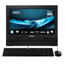 Ordenador All in One MSI Pro AP162T ADL-008ES - Intel N100 · 15.6" FHD · 4GB · 256GB SSD · Win11 Pro · Negro