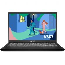 Portátil MSI Modern 15-025XES - i5-1235U · 15" FHD · 8GB · 512GB SSD · FreeDos · Negro