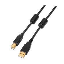 Cable para Impresora USB 2.0 Tipo B/M a USB/M - 3m · Negro