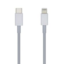 Cable USB 2.0 Tipo C/M a Lightning/M - 2m · Blanco