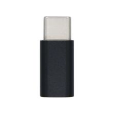 Adaptador USB Tipo C-M a Micro USB-H · Negro