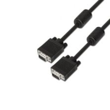 Cable SVGA con Ferrita HDB15/M a HDB15/M - 1.8m · Negro