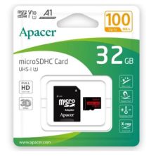 Tarjeta de Memoria APACER AP32GMCSH10UB-R - 32GB · Clase 10 + Adaptador