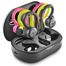 Auriculares Deportivos  Inalámbricos NGS Ártica Jogger - BT 5.3 · Micrófono · Autonomía 10h ·  Estuche de Carga · Negro