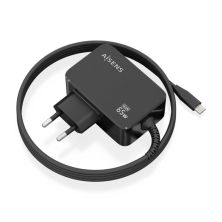 Cargador de Pared AISENS ASCH-1PD65WL033-BK - 65W GaN · USB Tipo C · 1.8M · Negro