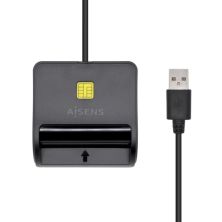 Lector  de Tarjetas Externo AISENS ASCR-SN02SD-BK - USB 2.0 · SD/Micro SD · Negro