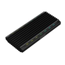 Caja Externa para Disco SSD AISENS ASM2-RGB012B - 2TB · USB Tipo C · Negro
