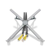 Soporte para Portátil AISENS ASUC-4P021-GR - 10" a 15" · Ajustable · Plegable