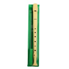 Flauta Escolar HOHNER B9508 - Marfil · Funda Verde · Limpiador