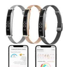 Smartband SMARTIA Vital Band BANDGOLD - BT · Monitorización de salud · Android/iOs · Oro · Correa Extra
