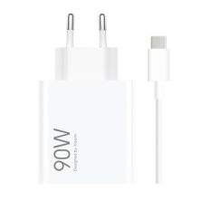 Cargador de Pared XIAOMI HyperCharge Combo - 90W GaN · USB Tipo C · Blanco
