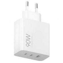 Cargador de Pared XIAOMI - 90W GaN · 2xUSB Tipo C · USB · Blanco