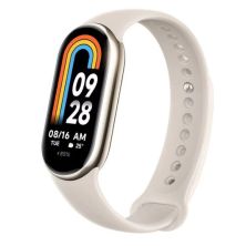 Smartband XIAOMI Band 8 BHR7166GL - 1.62" AMOLED · 5ATM · BT. 5.1 · Frecuencia Cardiaca · Android/iOs · Oro