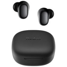 Auriculares Inalámbricos XIAOMI Redmi Buds 6 - Microfono · Estuche de Carga · Negro