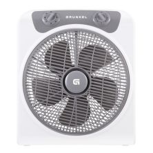 Ventilador de Suelo GRUNKEL BOXFAN - 50W · 3 Velocidades · 5 Aspas · Blanco
