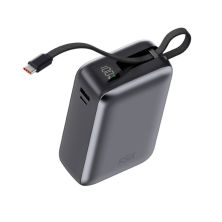 Powerbank KSIX BPB30PD65INTG - 30000mAh · 65W · USB Tipo C · Gris