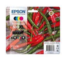 Pack 4 Cartuchos  Originales EPSON 503XL BK+C+M+Y - C13T09R64010