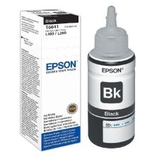 Botella Original EPSON T664 Negro - C13T664140
