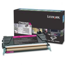 Toner Original LEXMARK C746A1MG Magenta - C746A1MG