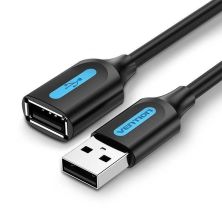 Cable Alargador USB 2.0/M a USB/H - 5m · Negro